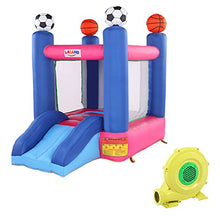 Load image into Gallery viewer, GBNIJ gt5-ZJ Inflatable Jumping Castle with Slide ,Include Air Blower
