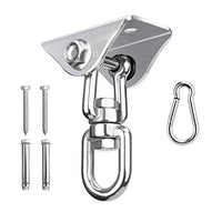 Acici Hammock Hanging Kit, 1000 lb Capacity Heavy Duty 360 Rotate Swing Ultra Durable Hooks for Swing, Chair, Yoga, Multiple Indoor Outdoor Gym