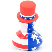 Load image into Gallery viewer, USA (Patriotic) Rubber Duck by Bud Ducks | Elegant Gift Packaging - Love US! | Child Safe | Collectable
