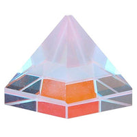 Optical Glass, Colored Prism, Colored Prism Decoration Type Optional Color is Vivid for Optics Profession(Size 3)