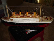 Load image into Gallery viewer, Titanic Wooden Model Cruise Ship 16&quot; Already Built with Minor Assembly Require &quot; Not a Kit &quot;
