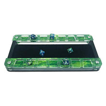 Load image into Gallery viewer, C4Labs Deluxe Dice Tray and Dice Tower - Nebula Verdant - Bundle
