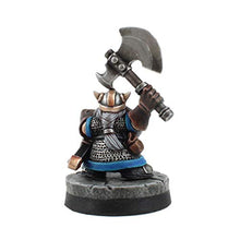 Load image into Gallery viewer, War World Gaming Dwarf Fighter Fantasy Hero Miniature for 28mm Wargaming and Tabletop RPGs
