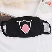 Load image into Gallery viewer, JQWGYGEFQD Hot Black Cotton Bear Population dust Masks Cartoon Korean pop Music Lucky Woman Halloween Party Rubber Latex Animal mask, Novel Ha ( Color : K-1 )
