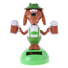 Load image into Gallery viewer, QUQUTWO Solar Powered Dancing Bobble Head Beer Dog Educational Toy Car Ornament Toy Kids
