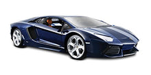 Load image into Gallery viewer, Maisto Lamborghini Aventador LP 700-4 Diecast Vehicle (1:24 Scale), Metallic Blue
