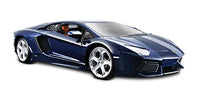 Maisto Lamborghini Aventador LP 700-4 Diecast Vehicle (1:24 Scale), Metallic Blue
