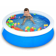 Load image into Gallery viewer, Family Inflatable Swimming Pool, Full-Sized Inflatable Lounge Pool for Baby, Kiddie, Kids, Adult, Infant, Toddlers for Ages 3+,Outdoor, Garden, Backyard, Summer Water Party,Blue
