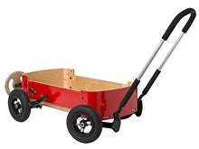 Load image into Gallery viewer, Wishbone Wagon 3in1, My First Wagon in Classic Red for Outdoors, Soap Box Racer and Foot to Floor Car, Push and Pull, Ages 12 months to 10 years
