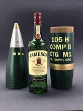 Load image into Gallery viewer, 105H COMP B Artillery Shell Life Size Replica Whiskey Piggy Bank Canadian 105MM
