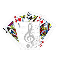 DIYthinker Treble Clef Flappg Music Note Poker Playing Card Tabletop Board Game