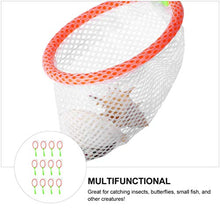 Load image into Gallery viewer, Abaodam 12 Pcs Kids Fishing Net Landing Net Catching Insects Bugs Butterflies Nets for Outdoor Beach Playing Tools Random Color

