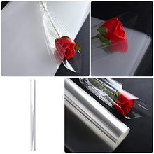Load image into Gallery viewer, TOYANDONA 1pc Clear Cellophane Wrap Roll Transparent Wrap Cellophane Bags for Gifts Baskets Flowers Food Wrapping
