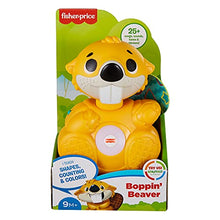 Load image into Gallery viewer, Fisher-Price Linkimals Boppin Beaver - UK English Edition, Light-up Musical Activity Toy for Baby
