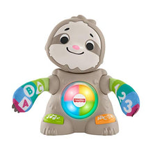 Load image into Gallery viewer, Fisher-Price Linkimals Smooth Moves Sloth, clapping baby toy with music, lights, and learning songs for babies &amp; toddlers ages 9 months &amp; up
