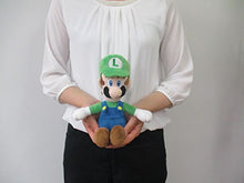 Load image into Gallery viewer, Sanei Super Mario All Star Collection 10&quot; Luigi Plush, Small
