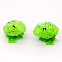 Load image into Gallery viewer, ForFine Wind Up Toys Cute Jumping Frog Classic Clockwork Spring for Gift, Xmas, Party, Birthday, Festival, Surprise, Memory, Collection (3 Packs)
