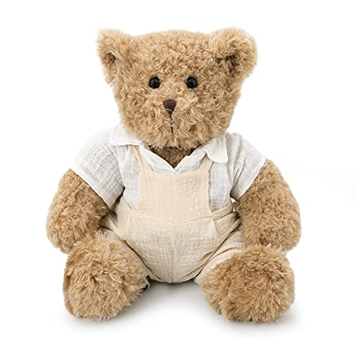 HO-EF Teddy Bear Plush Toys, 11 inches Soft Teddy Bear Stuffed Animals as for Kids, Boys and Girls(Clothes)