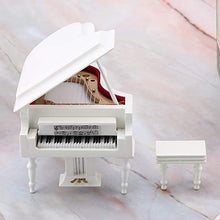 Load image into Gallery viewer, LZKW Miniature Piano Model, Instrument Model Music Gifts Instrument Model Musical Model Without Music Musical Instrument Ornaments, for Birthday Gift Toys
