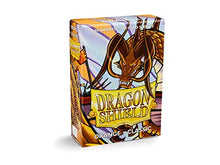 Load image into Gallery viewer, Dragon Shield Japanese Size Card Sleeves  Orange 60CT  Card Sleeves are Smooth &amp; Tough  Compatible with Pokemon, Yugioh, and More
