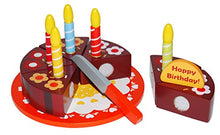 Load image into Gallery viewer, Siva Toys 228252 Siva &#39;&#39;Wooden Shop Pie for Cutting &#39;&#39;, Multi Colour

