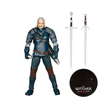 Load image into Gallery viewer, McFarlane Toys The Witcher Geralt of Rivia (Viper Armor: Teal) 7&quot; Action Figure with Accessories
