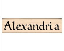 Load image into Gallery viewer, Stamps by Impression Alexandria Name Rubber Stamp
