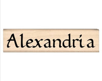 Stamps by Impression Alexandria Name Rubber Stamp