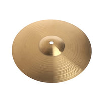 HELYZQ Beginner Copper Alloy Crash Cymbal Drum Durable Brass Percussion Instrument 8 10