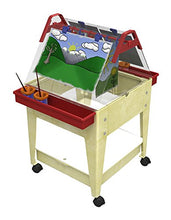 Load image into Gallery viewer, ChildBrite 24&quot; X Tra Deep Clear Tub and 4 Casters Sandal Frame Mobile Mite
