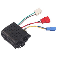 Load image into Gallery viewer, ZIJIA 6V Black Plastic Receiver Match 27mhz Remote Control for Children&#39;s Ridding Toys
