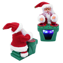 Load image into Gallery viewer, Santa Claus Toy Christmas Electric Drum Doll Music Toy Christmas Decoration Gift(Green)
