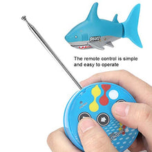Load image into Gallery viewer, Simulation Baby Fish Toy, Mini Innovative Cute Animal Shaped Bath Toy Remote Control Toys Children Gift(Light Blue)
