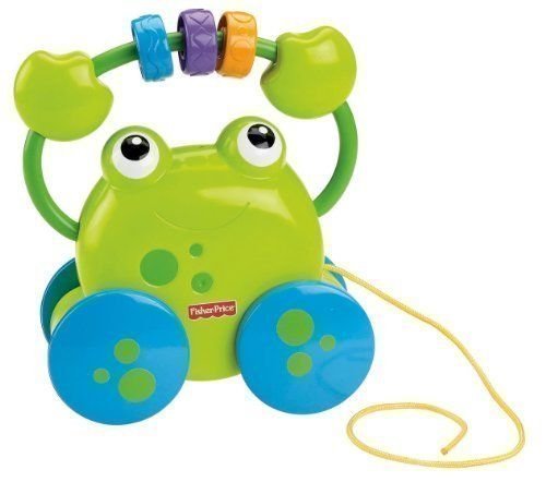NEW Fisher-Price Growing Baby Pull Along Froggie