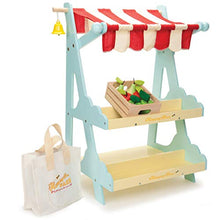 Load image into Gallery viewer, Le Toy Van - Timeless Honeybee Wooden Market Play Shop Set | Perfect for Supermarket, Food Shop or Cafe Pretend Play | Great As A Gift
