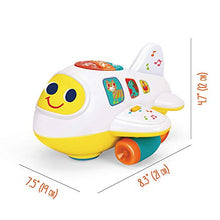 Load image into Gallery viewer, Bump &#39;n Go Learning Airplane Toy  Toddler Learning Toys Device to Develop Beginning Counting and ABCs Skills  Ideal Toy Airplane for Babies 12+ Months

