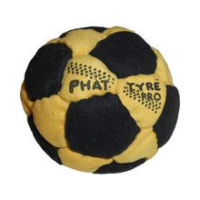 Load image into Gallery viewer, DirtBag PT Pro 32 Panel Footbag Hacky Sack, Flying Clipper Original Design, Steel Pellet Filled for Maximum Control Handsewn - Yellow/Black.
