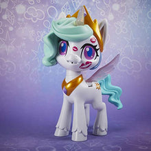Load image into Gallery viewer, My Little Pony Magical Kiss Unicorn Princess Celestia, Interactive Unicorn Figure with 3 Surprises -- Musical Kids Toy That Moves, Lights Up
