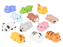 Load image into Gallery viewer, Curious Minds Busy Bags Set of 12 Cute Zoo Animal Mochi Squishy Animals - Kawaii - Cute Individually Wrapped Toys - Sensory, Stress, Fidget Party Favor Toy (Set of 12 - (1 Dozen))
