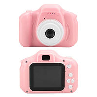Digital Camera for Kids, 3MP Colorful DV Camcorder with 2.0 inch TFT Screen, Skin-Friendly Material, Birthday Gift for Childrens(Pink)
