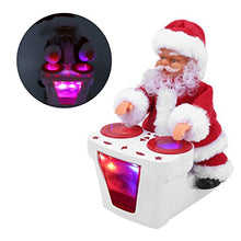 Load image into Gallery viewer, Santa Claus Toy Christmas Electric Drum Doll Music Toy Christmas Decoration Gift(White)
