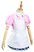 Load image into Gallery viewer, Kids Mikan Tsumiki Cosplay Costume Halloween Maid Apron Shirt Uniform Dress for Girls,Large
