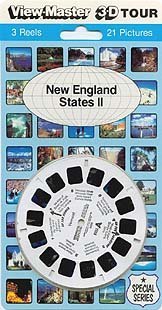 New England States #2 Delaware, Vermont, Rhode Island - ViewMaster 3 Reel Set