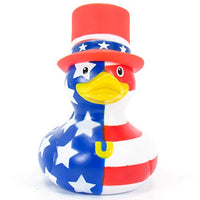 USA (Patriotic) Rubber Duck by Bud Ducks | Elegant Gift Packaging - Love US! | Child Safe | Collectable