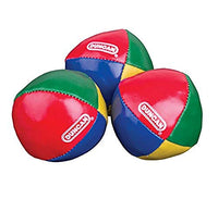 Duncan Juggling Balls - [Pack of 3] Multicolor, Vinyl Shells, Circus Balls with 4 Panel Design, Plastic Beans