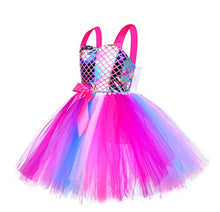 Load image into Gallery viewer, AmzDreams Mermaid Costumet Tutu Fancy Dress Pageant Birthday Theme Party Halloween Toddle Girl Outfit
