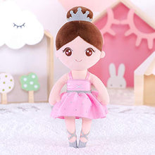 Load image into Gallery viewer, Gloveleya Baby Girl Gifts Dolls Soft Plush Toy Ballet Girl Doll Light Pink 13&quot;
