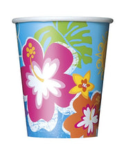 Load image into Gallery viewer, 9oz Hula Girl Luau Party Cups, 8ct

