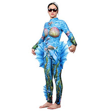 Load image into Gallery viewer, PRETYZOOM Women Mermaid Costume Carnival Party Bodysuit Mermaid Dress Up Performance Outfit Masquerade Mermaid Themed Party Supplies
