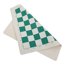 Load image into Gallery viewer, Kisangel Roll Up Chess Board Roll Up Chess Mat Tournament Chess Mat Travel Portable Chess Pad Chess Games Accessories for Kids Adults Chess Lover 20. 04in
